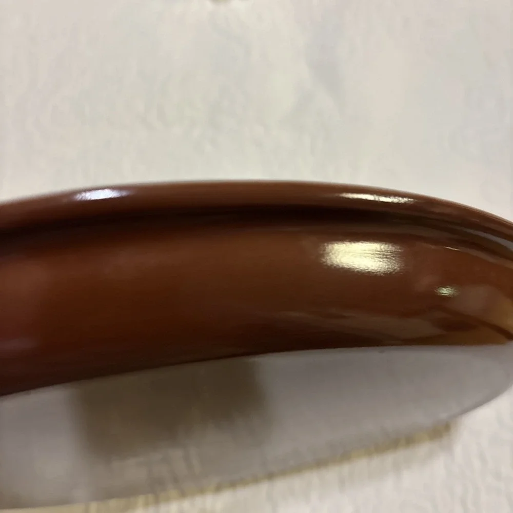 Vintage Pyrex Lid 945-C 24 Brown Replacement Casserole Lid Old Orchard
